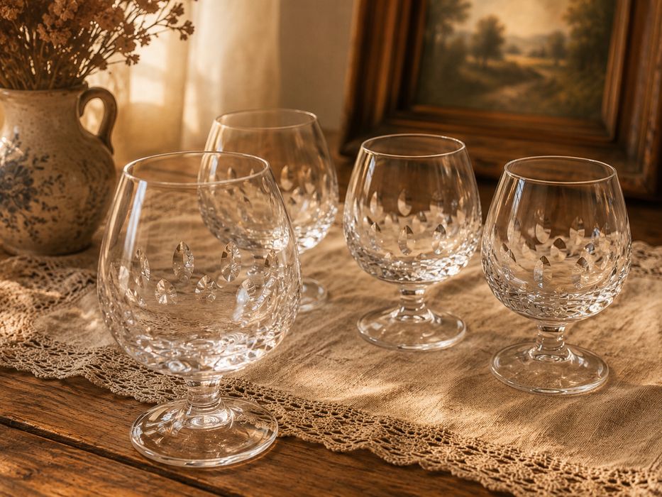 Set 4 pahare din cristal coniac Spiegelau