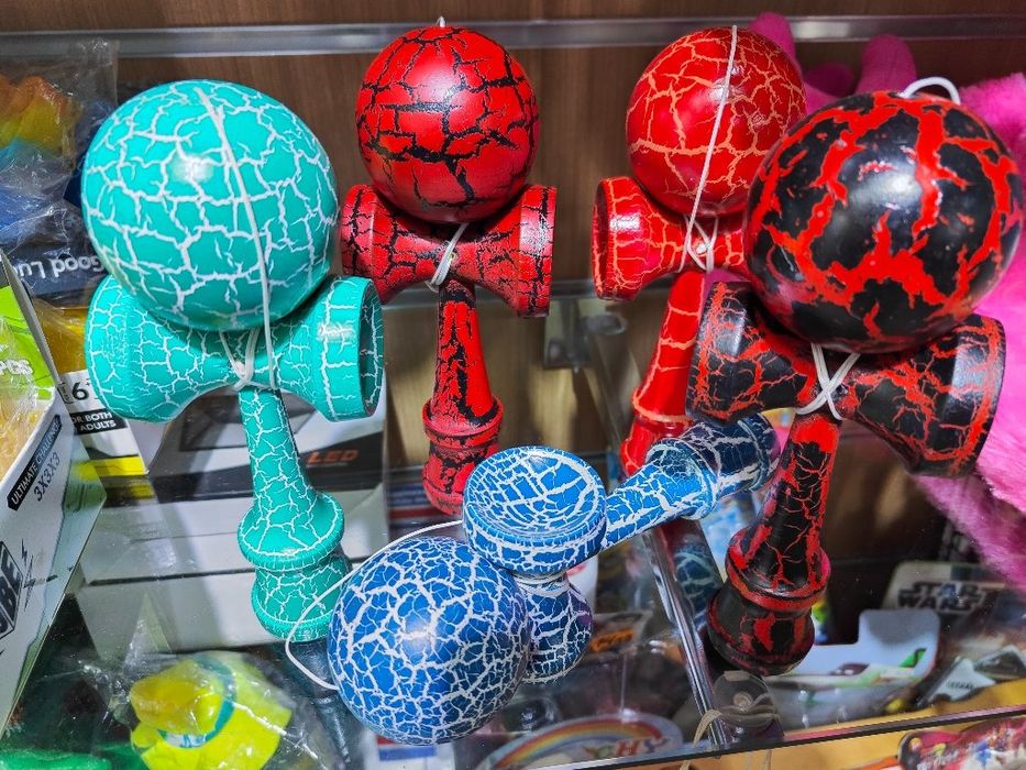 Детски Комплект  дървени кендами, 18 см,