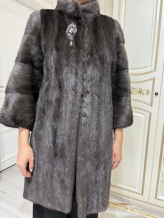 Шуба, мех, песец