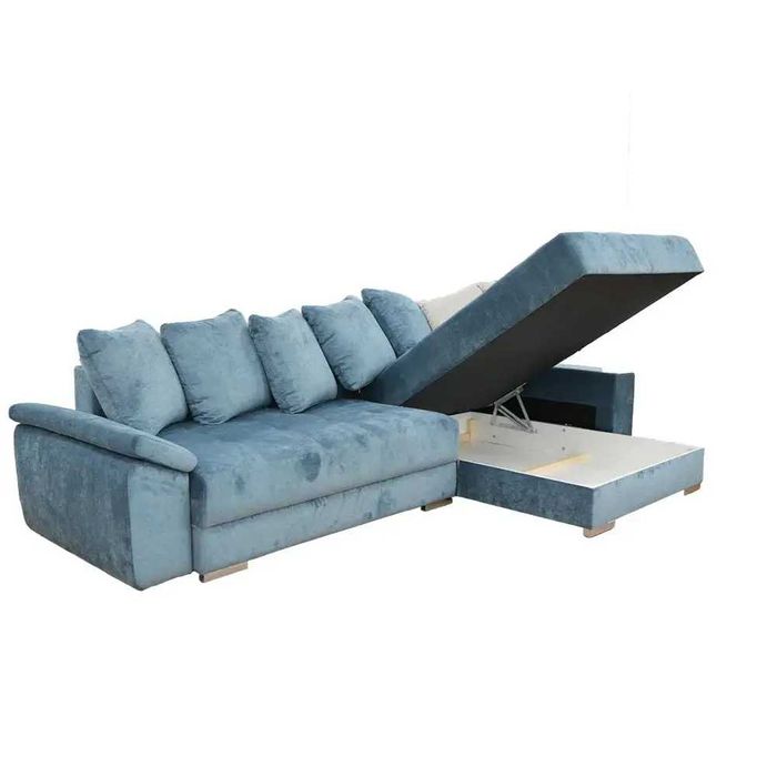 Vand Colțar extensibil PREMIUM Cairo cu arcuri pocket și design modular NOU