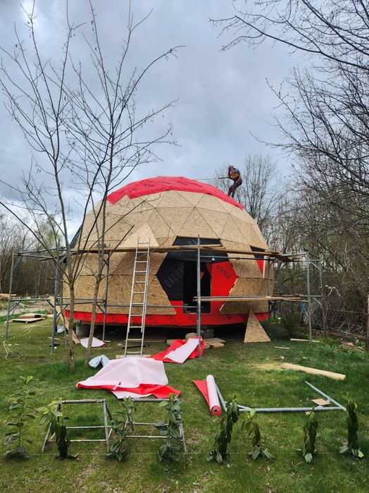 dom geodezic ,iglu,cupola,producator,85 mp