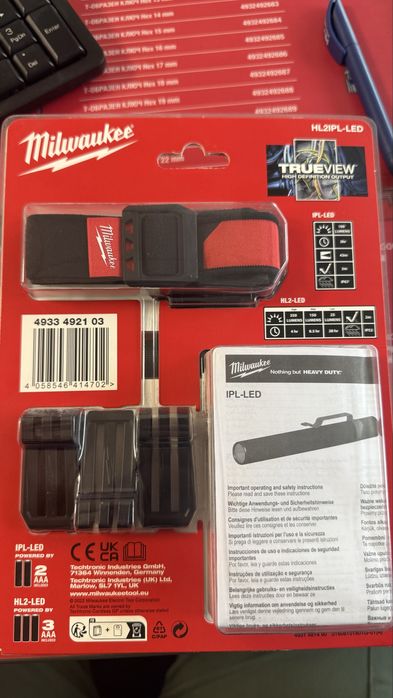 Акумулаторен челник Milwaukee USB 450/ MILWAUKEE HL2IPL-LED