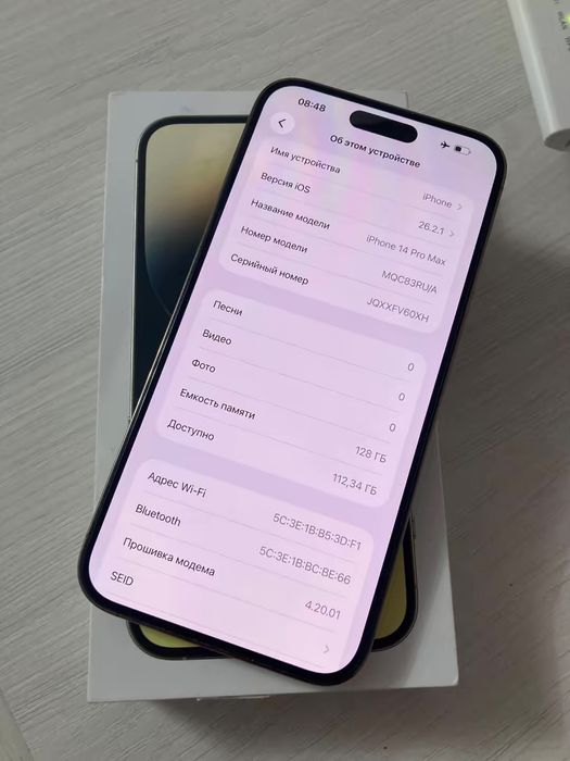 iPhone 14proMax/128гб акб 81%