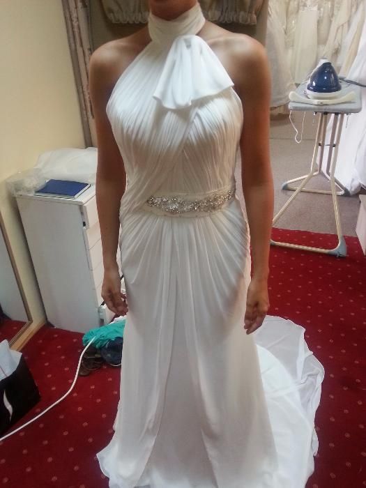 Rochie de mireasa „SPOSA TOSCANA”,, stil greque,marime S(36)