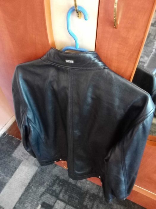 Geaca de piele Hugo Boss