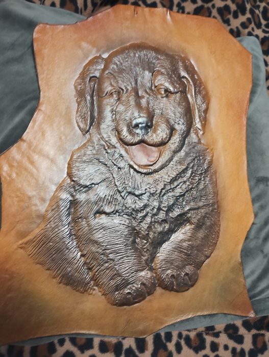 Tablou piele naturala