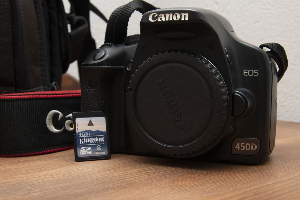Canon EOS 450d 18-55 EFS 4GB Flash чанта