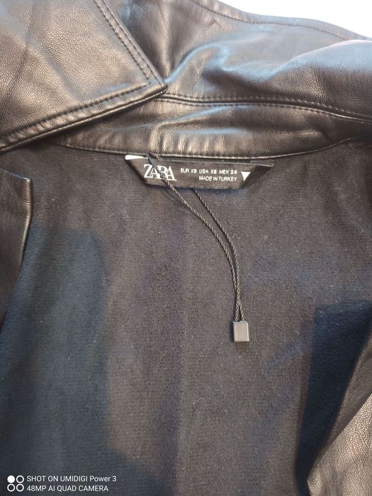 Кожена дамска риза-M/L/XL