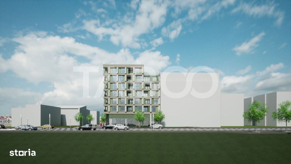 De vanzare apartament + terasa de 67 mp in bloc nou Marasti