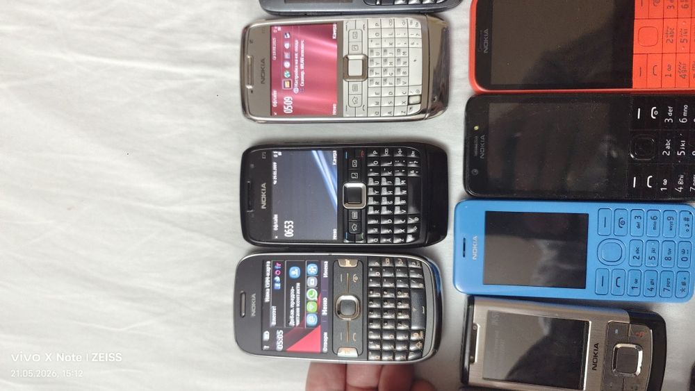Продавам лот телефони Nokia