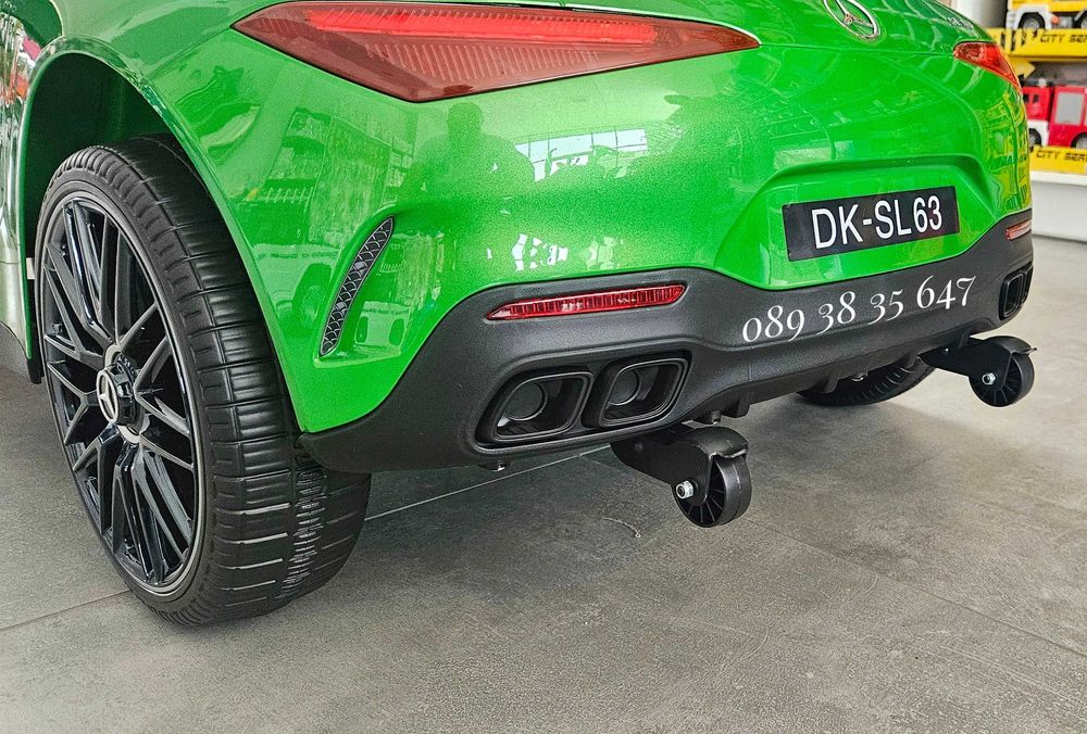 ТОП ЦЕНА!НОВО!Акумулаторна кола Mercedes SL63 AMG с 12V,МЕКИ ГУМИ,USB