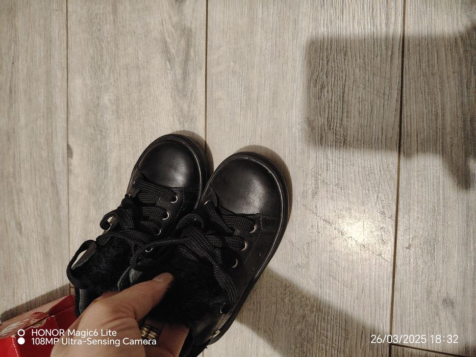 Pantofi - ghetute din piele marimea 24 Melania