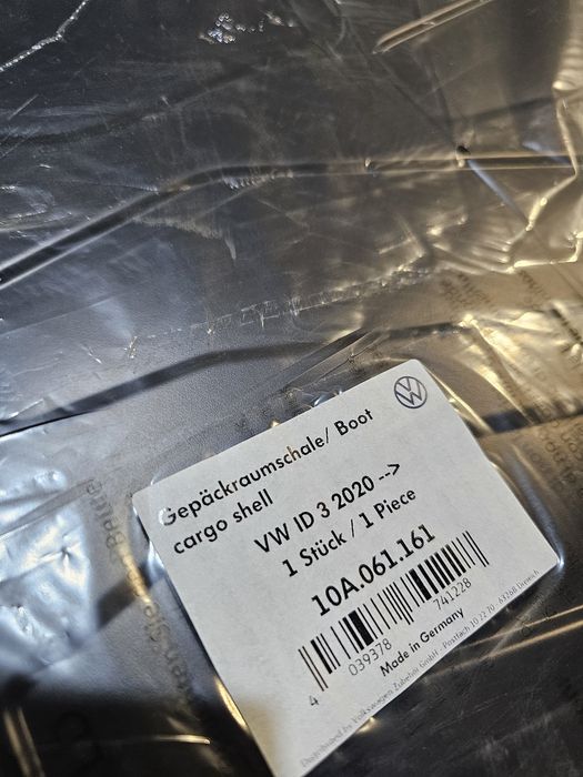 Boot liner / protectie mocheta portbagaj Volkswagen ID.3