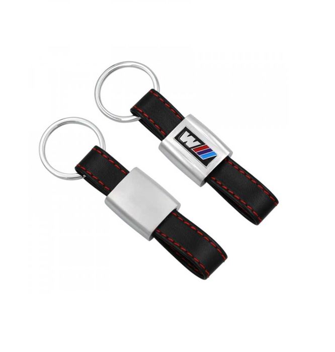 Breloc piele cusuta M / Accesorii auto BMW / Brelocuri