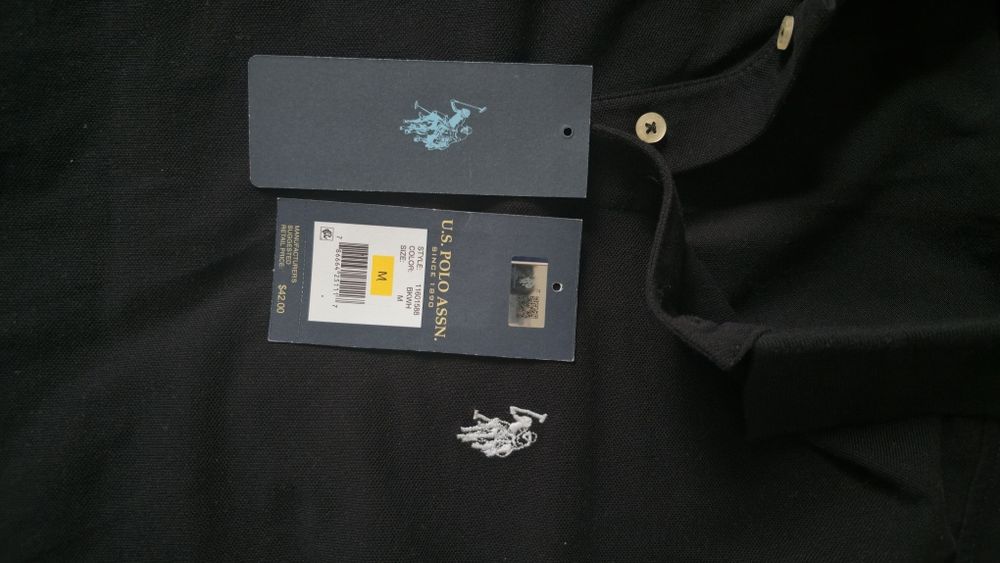 Футболка U.S Polo черная