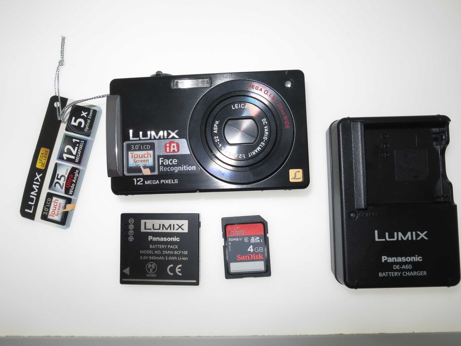 Panasonic Lumix DMC-FX550 компактен фотоапарат Leica камера оптика