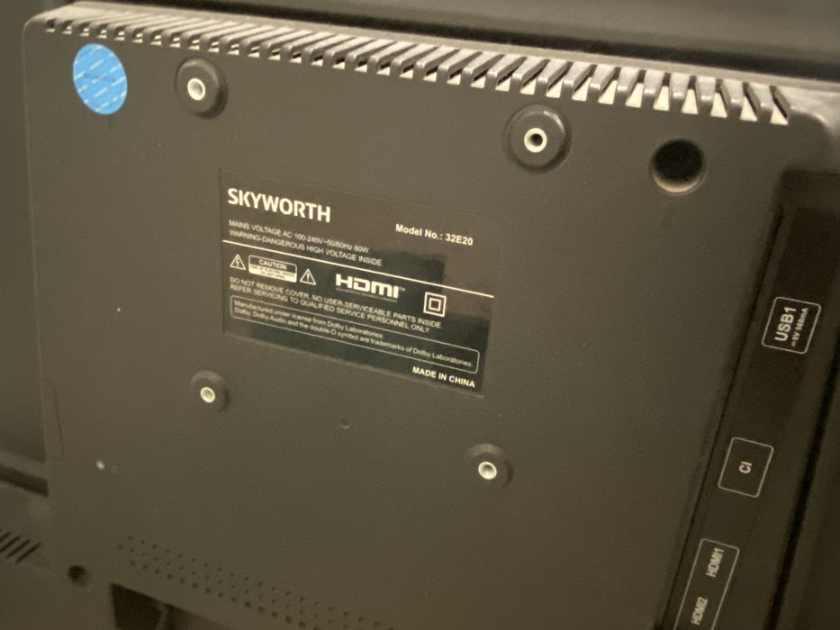 Продам надежный телевизор Skyworth 32E20.