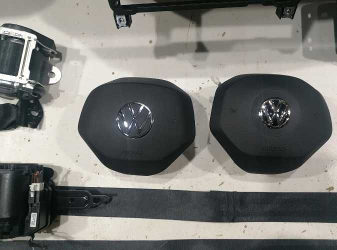 VW T-Cross - kit airbag - set centuri de siguranta - plansa de bord
