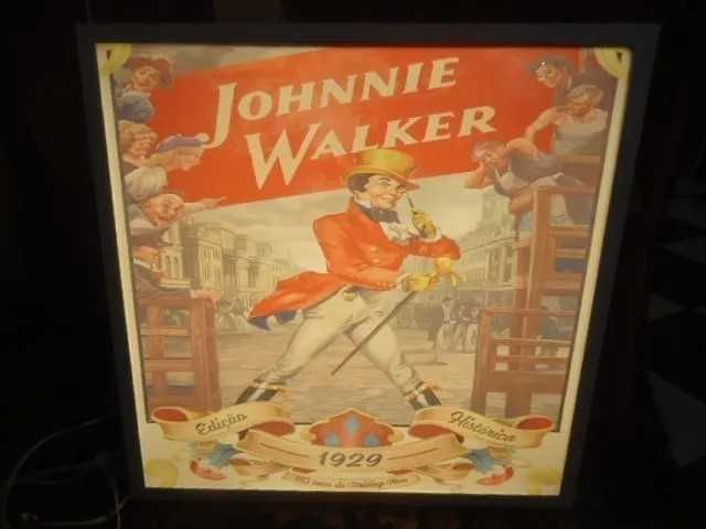 Johnnie Walker светеща табела 60 см.