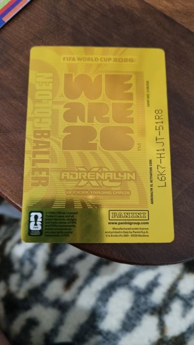 Carte Erling Haaland Golden Baller