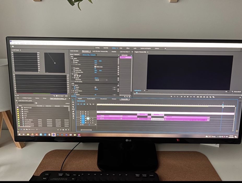 Monitor LG 34UM58