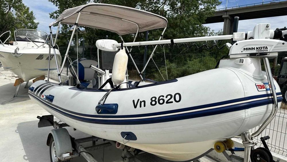 Продавам лодка RIB Tohamaran 4. 20 + Yamaha 40 HP