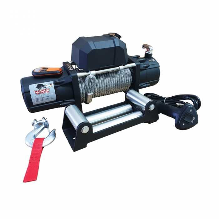 Стабилна Електрическа Лебедка С Подсилен Редуктор, Сила 5443 кг.