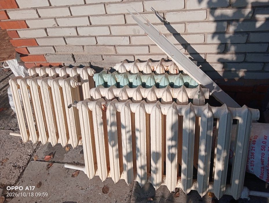 Батареи чугунные