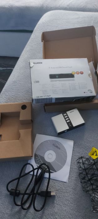 Placa audio externa usb 7.1