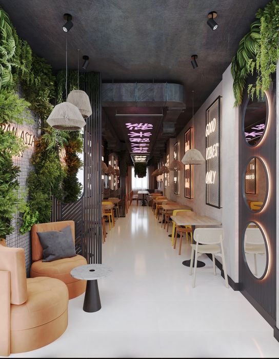 Дизайнер интерьер хизмати ресторан кафе  калян  караоке