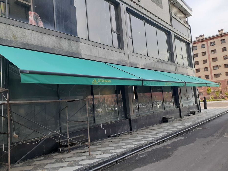 Автоматический навес, маркизы с пультом, avtomatik markizalar