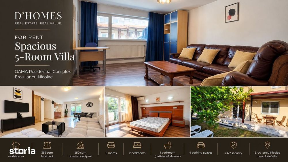 For Rent | Spacious 5-Room Villa | 150 sqm | Jolie Ville