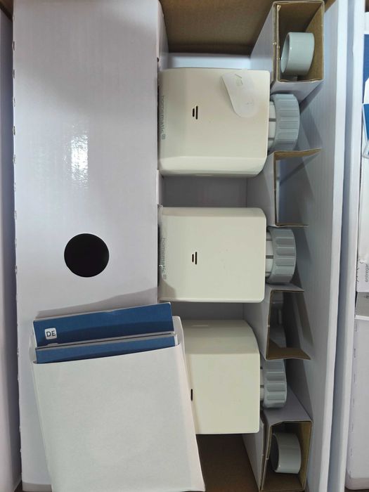 Set de 3 termostate digitale Homematic pentru încălzire