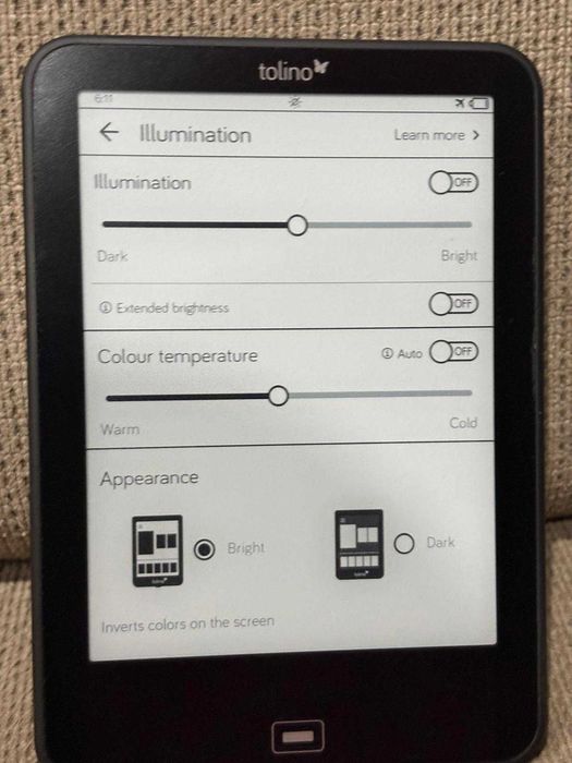 eBook reader Tolino Vision 4 HD touch wifi iluminat 8gb memorie