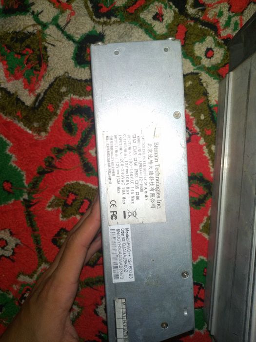 Asic s9 13.5th+кабель