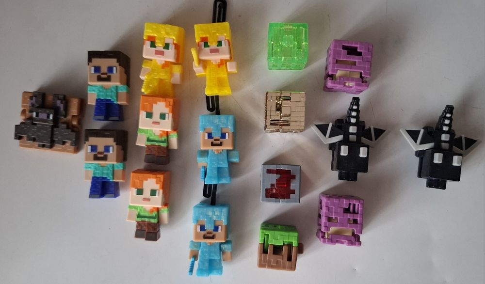 Киндер фигурки майнкрафт