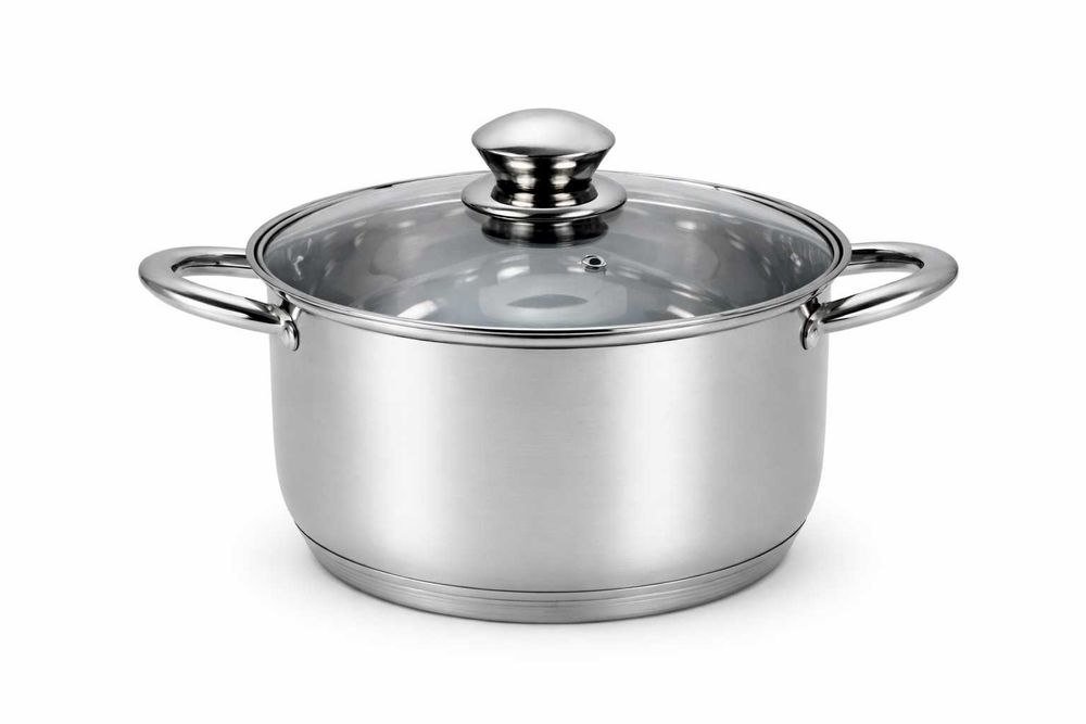 Oala inox Swiss Z Line 16 cm cu capac sticla 1.8 L