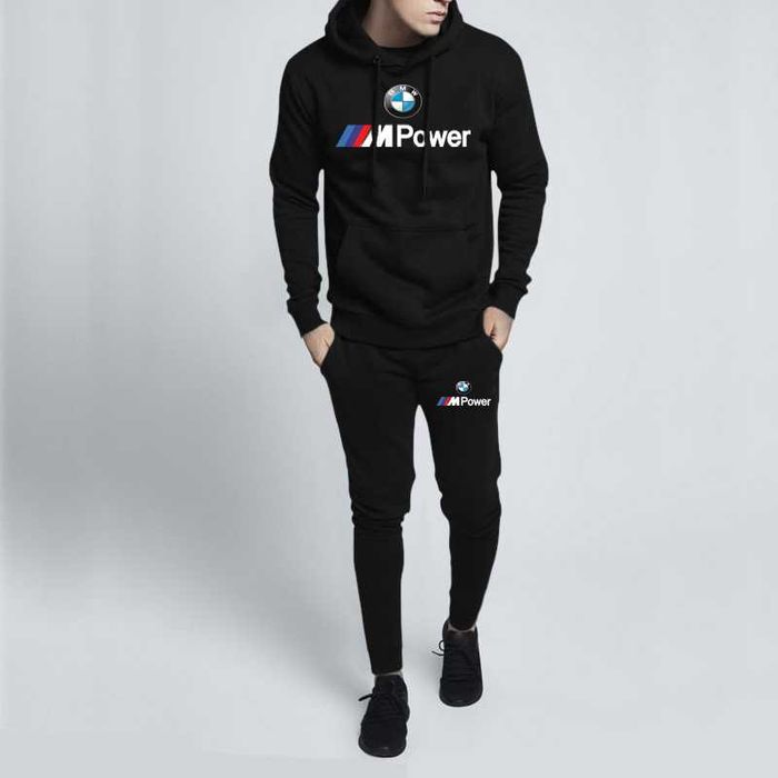 ПРОМО! Спортен екип/комплект суичър и долнище BMW M POWER / БМВ!