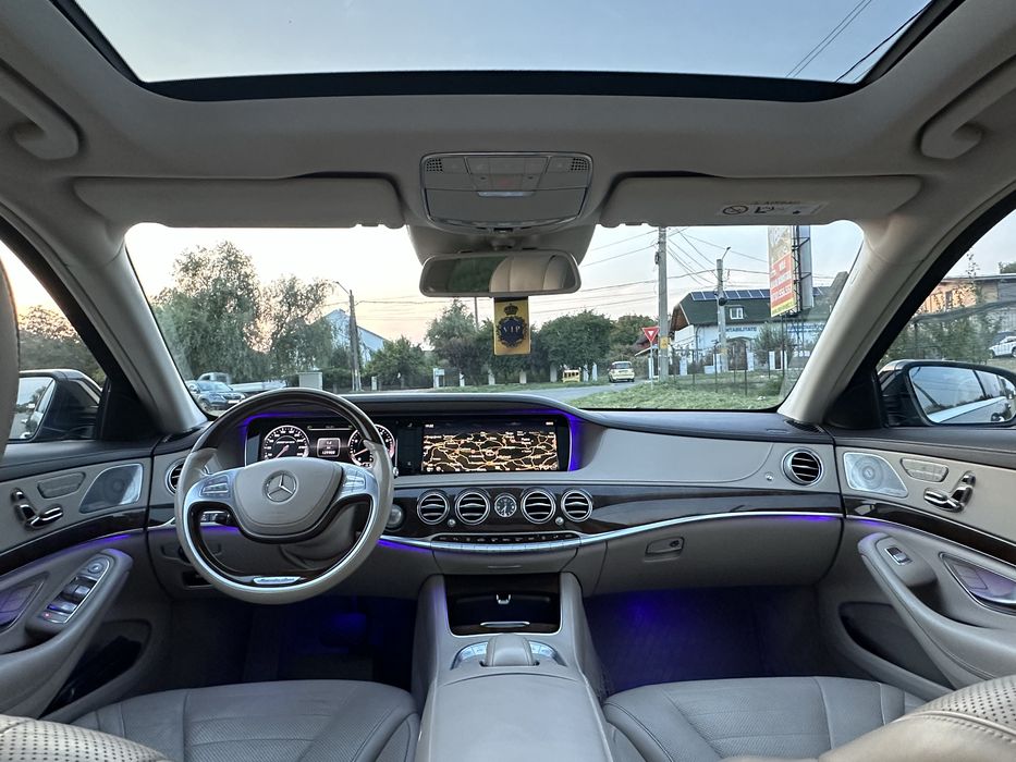 Mercedes-Benz S MERCEDES-BENZ S500 4MATIC, 5 butoane, long, usor avariat.