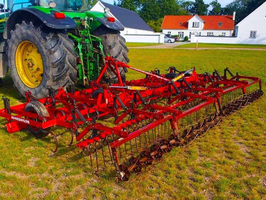 Combinator cultivator 5,4 m tavalugi bara nivelatoare Grape Disc Greu  Kongskilde 2018 Kuhn Lemken John Deere Case Claas Fendt New Holland Fiat