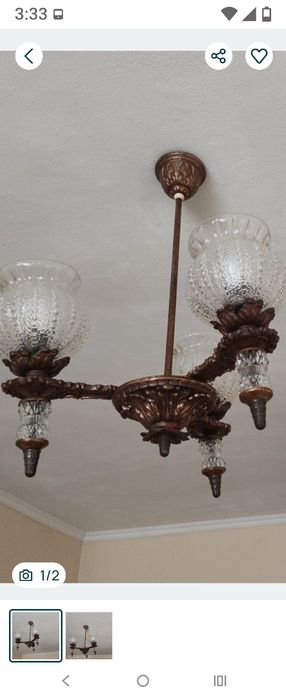 Полюлей с 3 крушки , винтидж