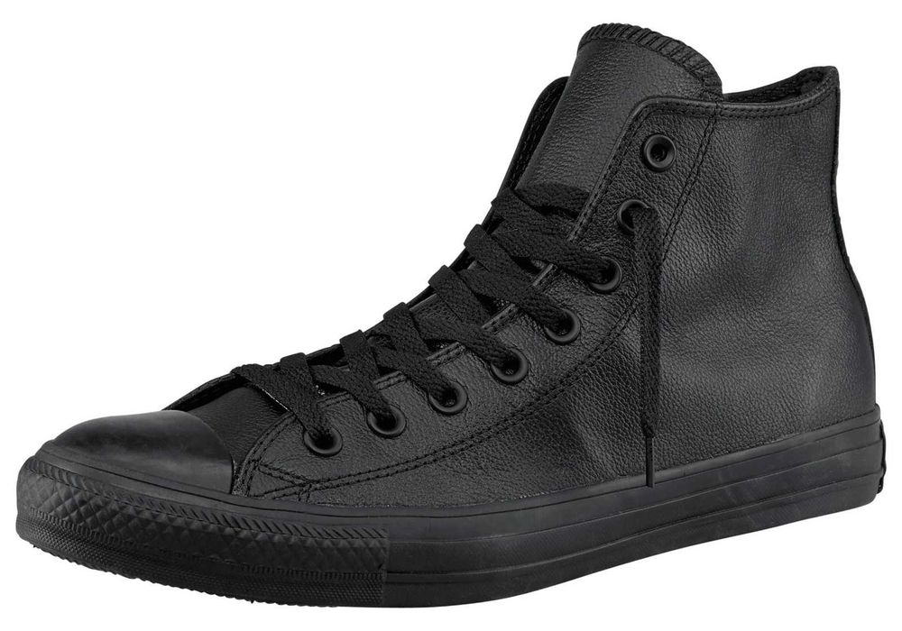 Tenisi unisex Converse Chuck Taylor All Star Hi Leather piele naturala marimea 39.5 - 40 noi in cutie , sneakers barbat dama copil, incaltaminte
