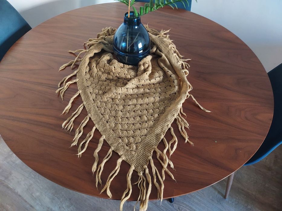 Set 3 fulare franjuri si circular