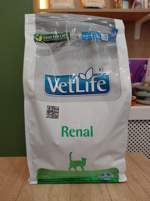Farmina - VetLife сухой диетический корм для кошек 2кг Renal