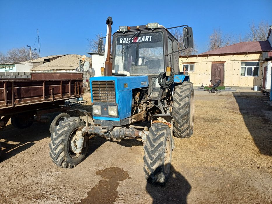 МТЗ 82.1 тележкасымен