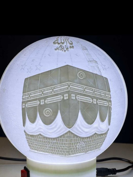 Tun chiroq, oy lampa, istalgan 3D rasm rushurish