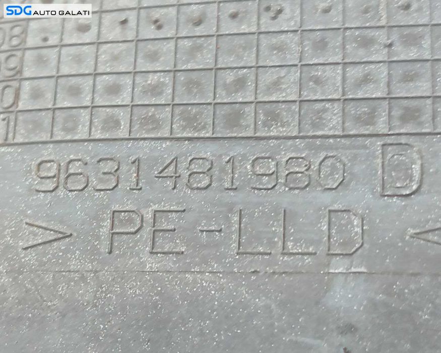 Carenaj Pasaj Protectie Aparatoare Noroi Janta Roata Stanga Fata Citroen Xsara Picasso 1999 - 2010 Cod 9631481980 [LN0285]
