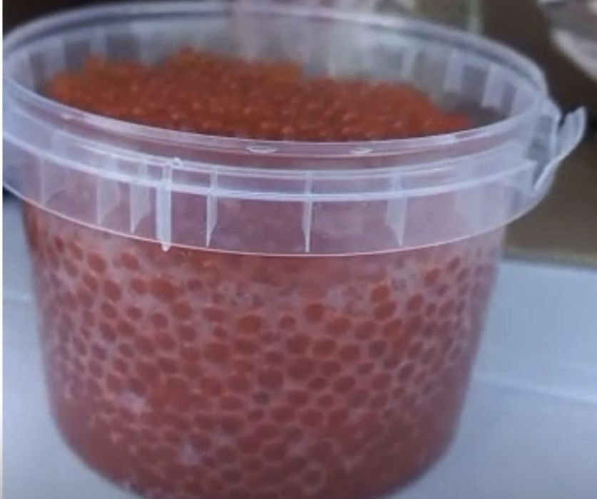 Икра форели красная
