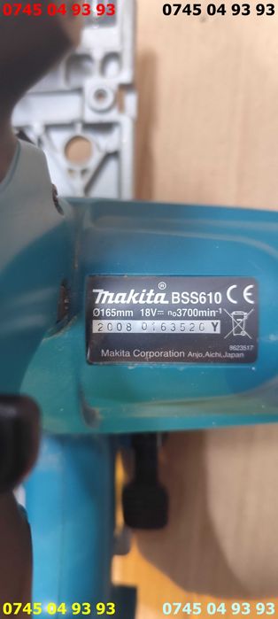 circular makita BSS610 18V functional se vinde ca in poze