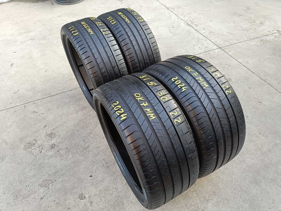 Set 4 anvelope vara 275 35 22 cu 315 30 22 pirelli p zero pz4 dot 2024